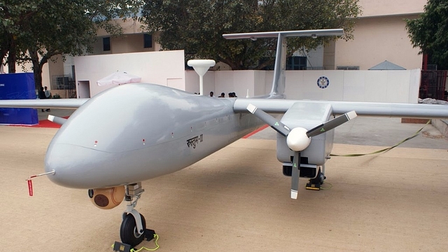 

 Indigenous medium altitude long endurance multirole drone Rustom-II (Shiv Aroor/Livefist)