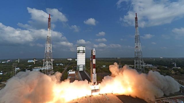 The PSLV-C37 soars into the sky. (ISRO/Facebook)