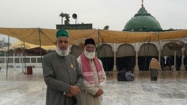 The Indian Sufi clerics Asif Nizami and Nazim Nizami