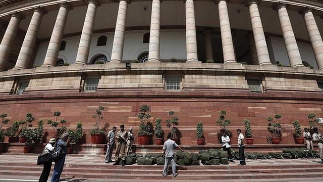 Indian Parliament Building, Delhi, India (Shahnoor Habib Munmun/Wikimedia Commons)

