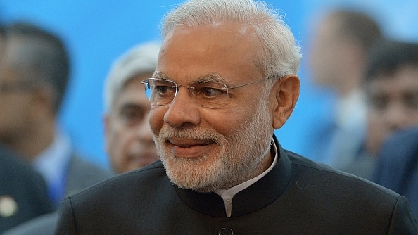 Prime Minister Modi’s presence on social media platforms has not cost the exchequer a single rupee since May 2014. (Sergey Guneev/Host Photo Agency/Ria Novosti via Getty Images)