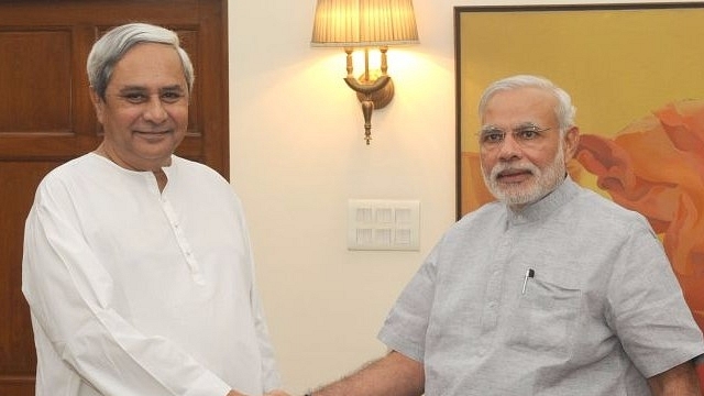 Odisha Chief Minister Naveen Patnaik with Prime Minister Narendra Modi (PMO/Flicker)