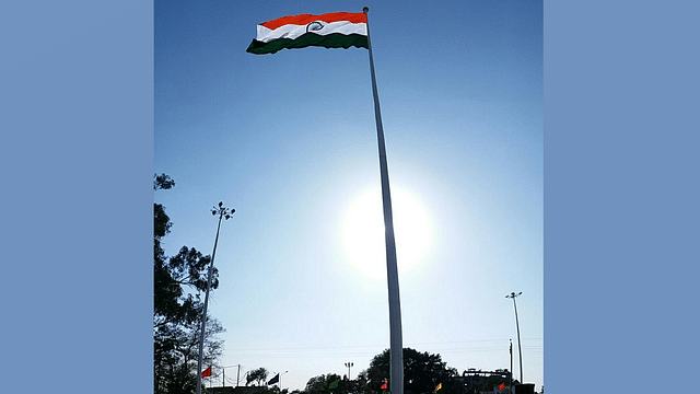 
India’s tallest tricolour at 
Attari-Wagah

 Border.

