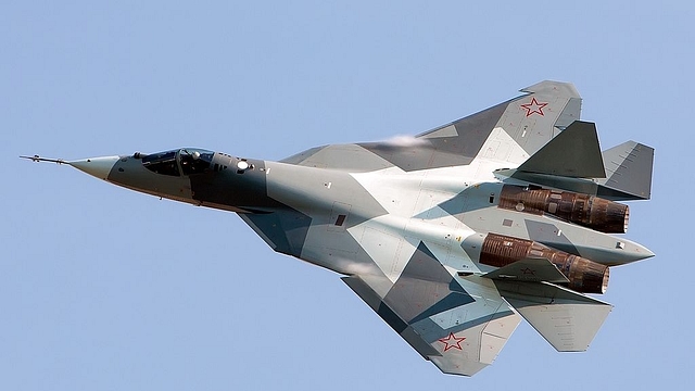 A Russian T-50 prototype. 
(Alex Beltyukov/Wikipedia) 

