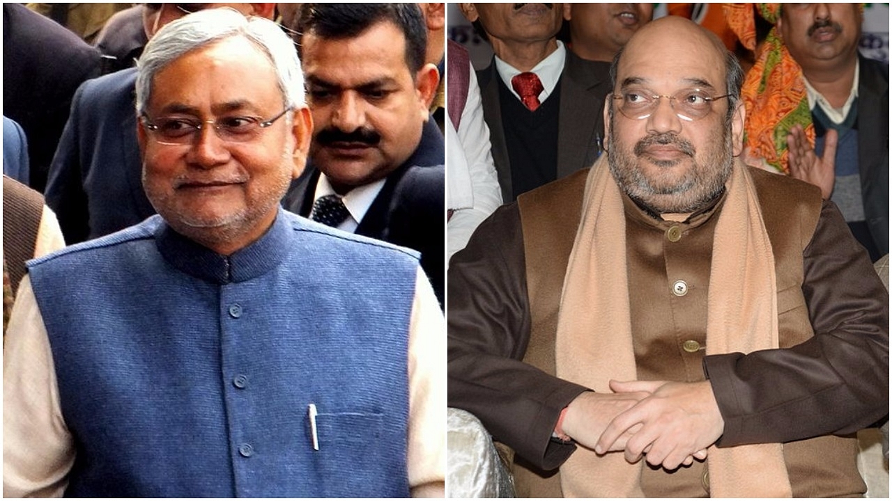 Nitish Kumar and Amit Shah&nbsp;