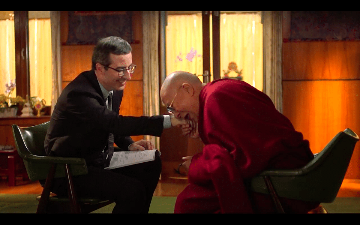 
					 					 Dalai Lama Tears Into Short-Sighted China In A Hilarious Interview With John Oliver					 

