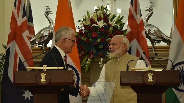 

Prime Minister Narendra Modi with his Australian counterpart Malcolm Turnbull. (GettyImages)