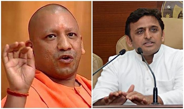 Yogi Adityanath and Akhilesh Yadav