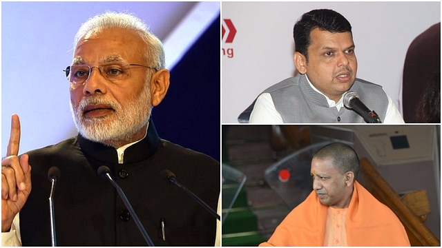 Modi, Fadnavis and Adityanath