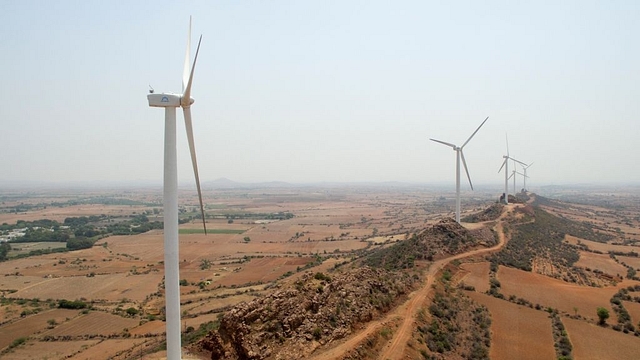 A wind energy farm in Rajasthan. (Energy Business Review)