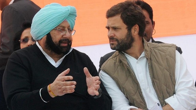 
Congress&nbsp; Vice-President Rahul Gandhi and Punjab 
Chief Minister 

Amarinder Singh.

