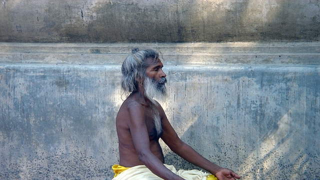 Man in meditation (Wise droid/Wikimedia Commons)