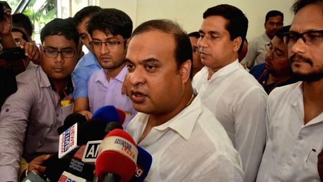  Assam Health Minister Himanta Biswa Sarma.