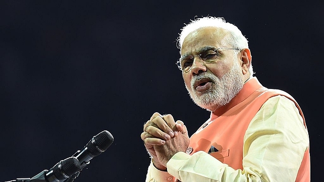 Prime Minister Narendra Modi speaking at an event. (GettyImages)