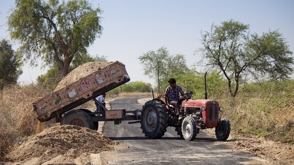 Roadworks in village of Dhudaly in Rajasthan (Tim Graham/Getty Images)