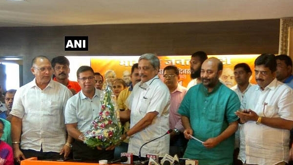 Former Congress MLA Vishwajeet Rane has joined the BJP. (ANI)