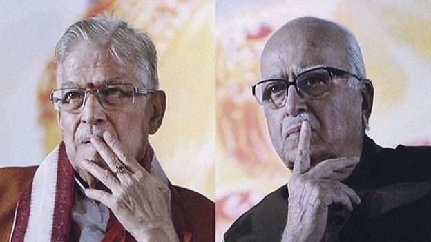 Murli Manohar Joshi and L K Advani.