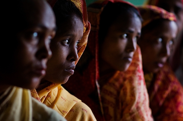 At a polling booth in Assam (Daniel Berehulak/Getty Images)