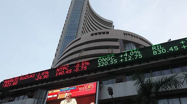 The Bombay Stock Exchange. (GettyImages)