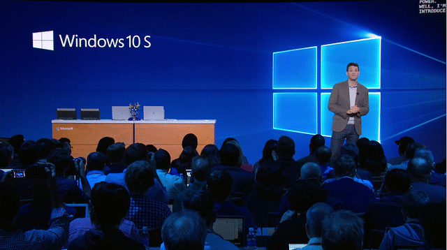  Windows 10 S announce event. 