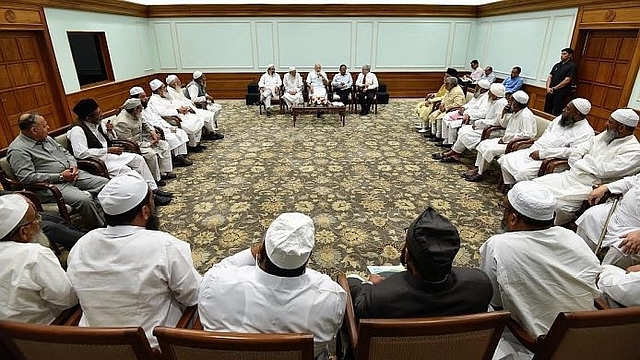 JUH leaders with Prime Minister Narendra Modi during a previous meeting.