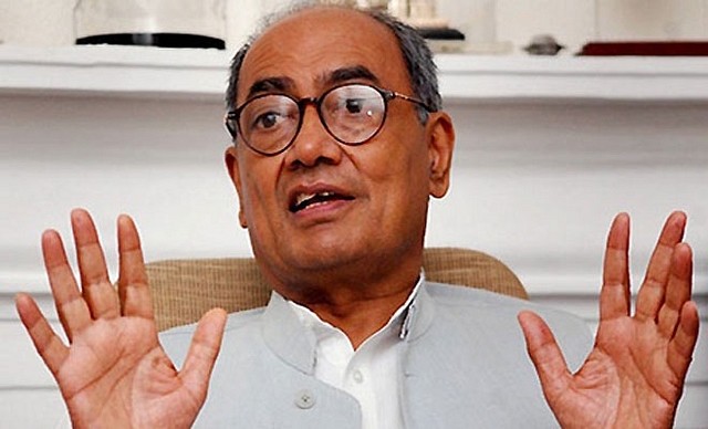 
Congress leader Digvijaya Singh. 

