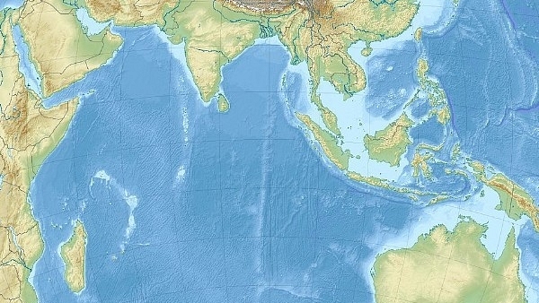 Map of Indian Ocean (Uwe Dedering/Wikimedia Commons)