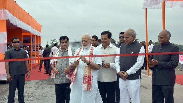 Inauguration of Dhola-Sadiya Bridge (Chief Minister of Assam/Twitter)