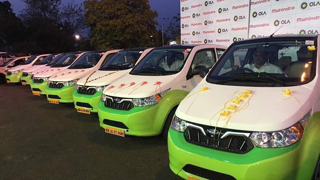 Mahindra e2o cars operated by Ola