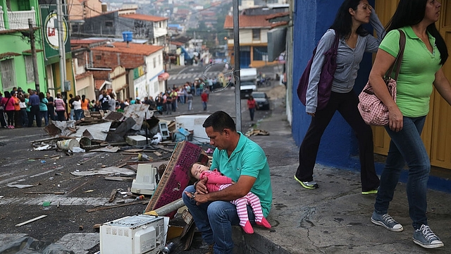 Disaster in Venezuela (John Moore/Getty Images)