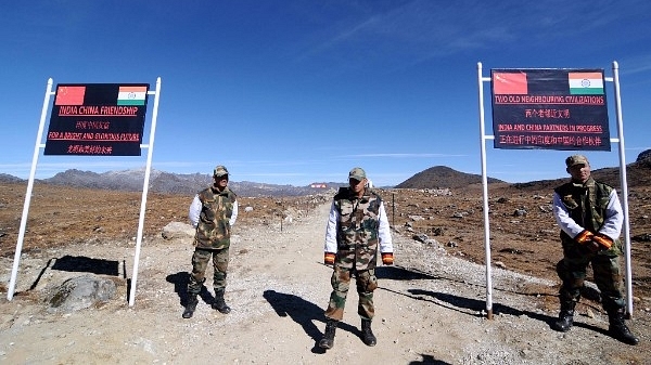 

The India-China border at the Bumla Pass (Biju Boro/AFP/Getty Images)