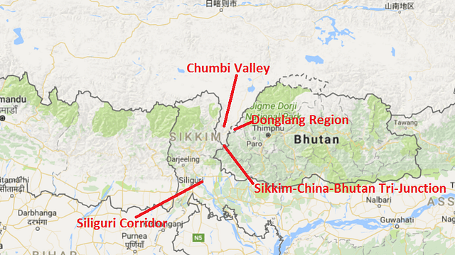 China has begun construction of road in Bhutan.