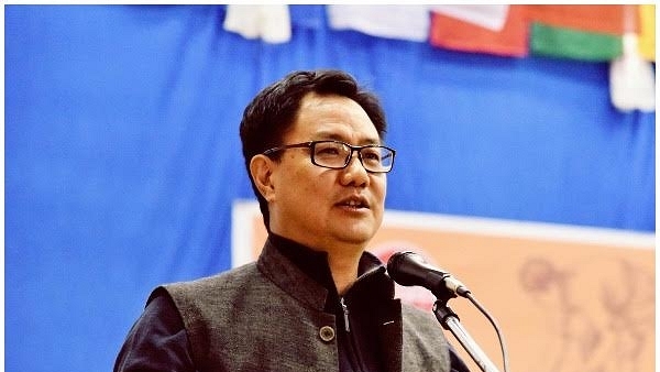 Union Minister of State for Home Kiren Rijiju. (Twitter.com/@KirenRijiju)