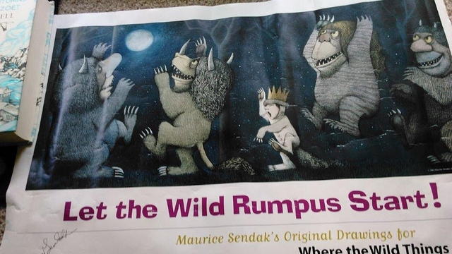 A poster promoting ‘Where The Wild Things Are’.