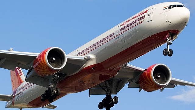 An Air India jet.  