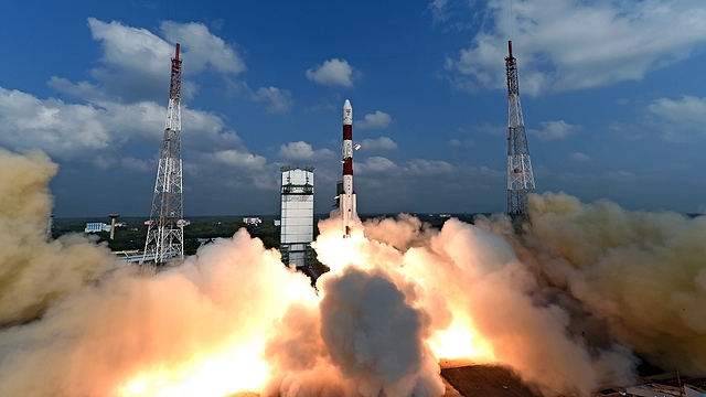 

ISRO launched the Polar Satellite Launch Vehicle (PSLV)- C38. 