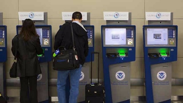 Global entry kiosk at a US Airport (US Customs and Border Protection)