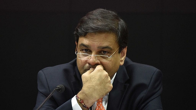 RBI Governor Urjit Patel during the fourth bi-monthly monetary policy announcement at RBI headquarters in Mumbai, India. (Arijit Sen/Hindustan Times via GettyImages) &nbsp;