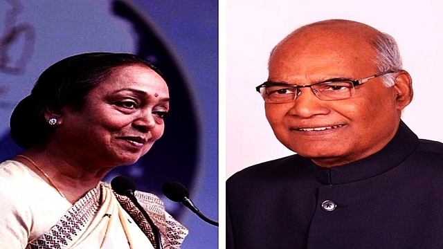 Meira Kumar and Ramnath Kovind.