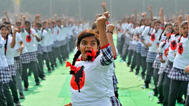 Girls in martial arts (Vipin Kumar/Hindustan Times via Getty Images) 