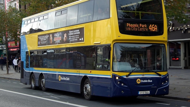 A Volvo Double Decker Bus in Dublin, Ireland. (Matty/Flickr)