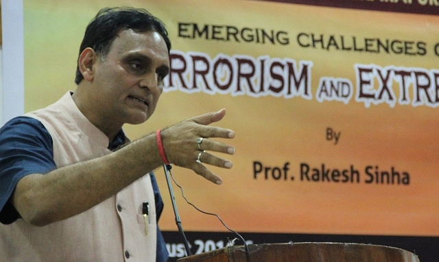 
Delhi University professor Rakesh Sinha

