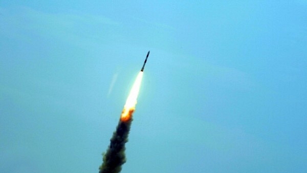 Launch of ISRO’s Polar Satellite Launch Vehicle from Sriharikota, India. (Subrata Biswas/Hindustan Times via Getty Images)