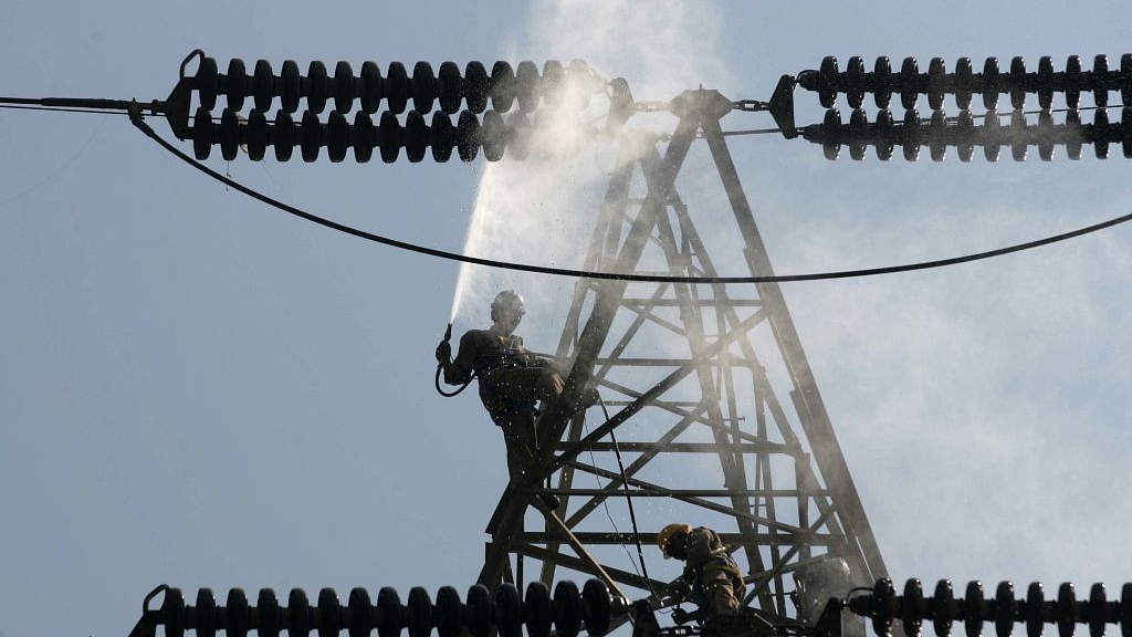 Power transmission (Satish Bate/Hindustan Times via Getty Images)&nbsp;