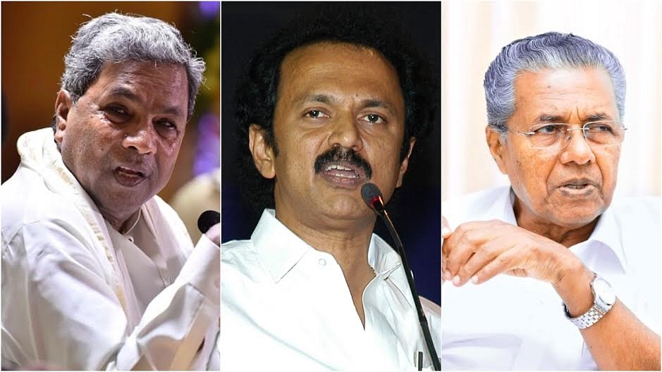 

Siddaramaiah, DMK leader M K Stalin and Pinarayi Vijayan