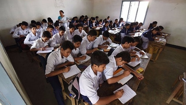 Representative image of students writing an exam (Repository)