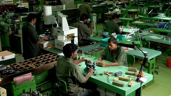 A view of a Titan watch factory in Hosur. (Hemant Mishra/Mint via GettyImages)