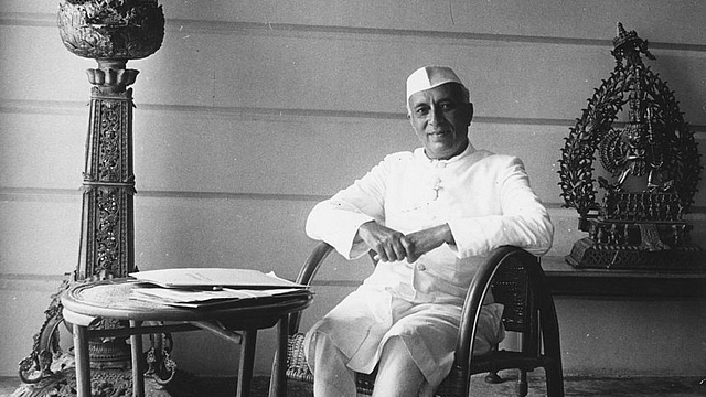 Jawaharlal Nehru, the first prime minister of India. (Keystone Features/GettyImages)