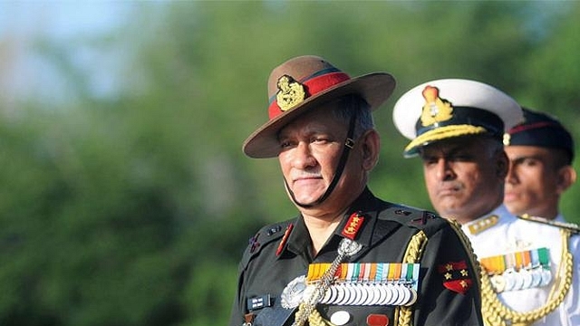 Indian Army Chief Bipin Rawat.