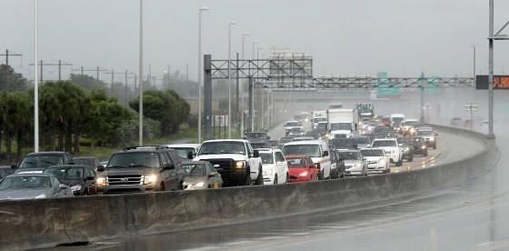 Tailback on the highway